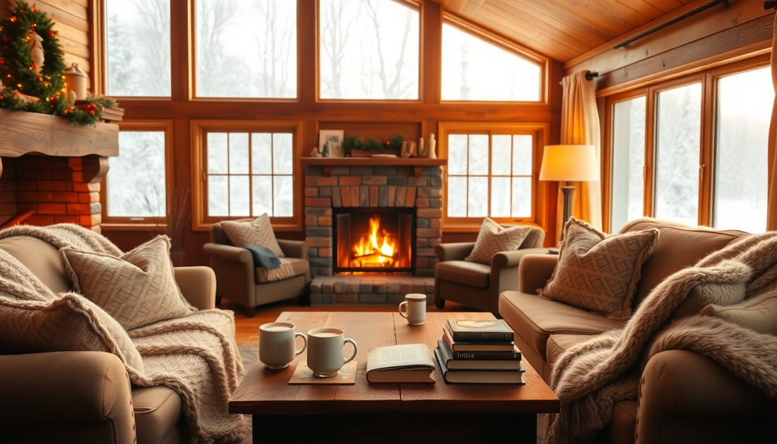 Winter Home Decor: 10 Tips to Make Your Space Warm and Cozy