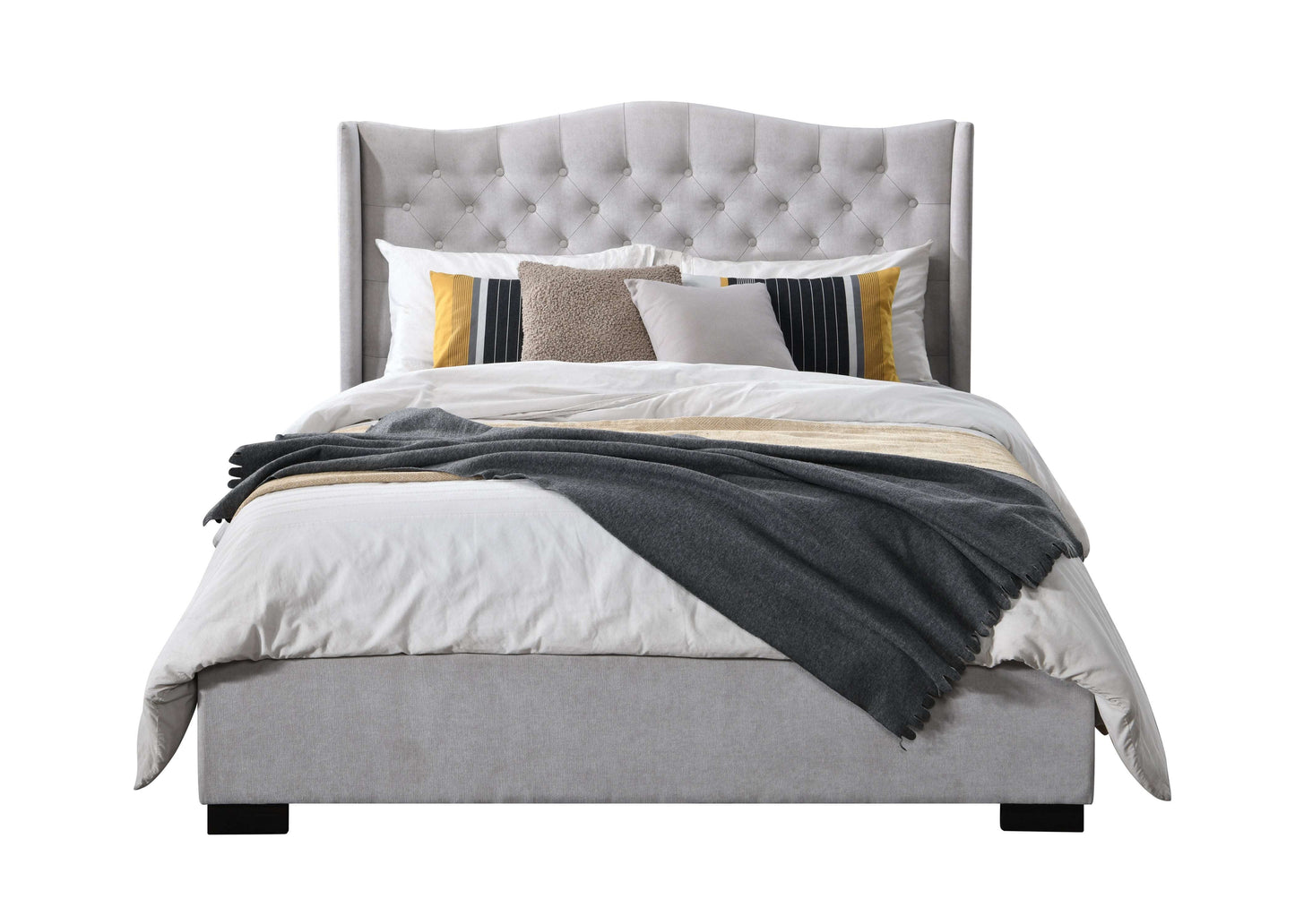 Avain - Bed - Queen Size - Colour: Pearl