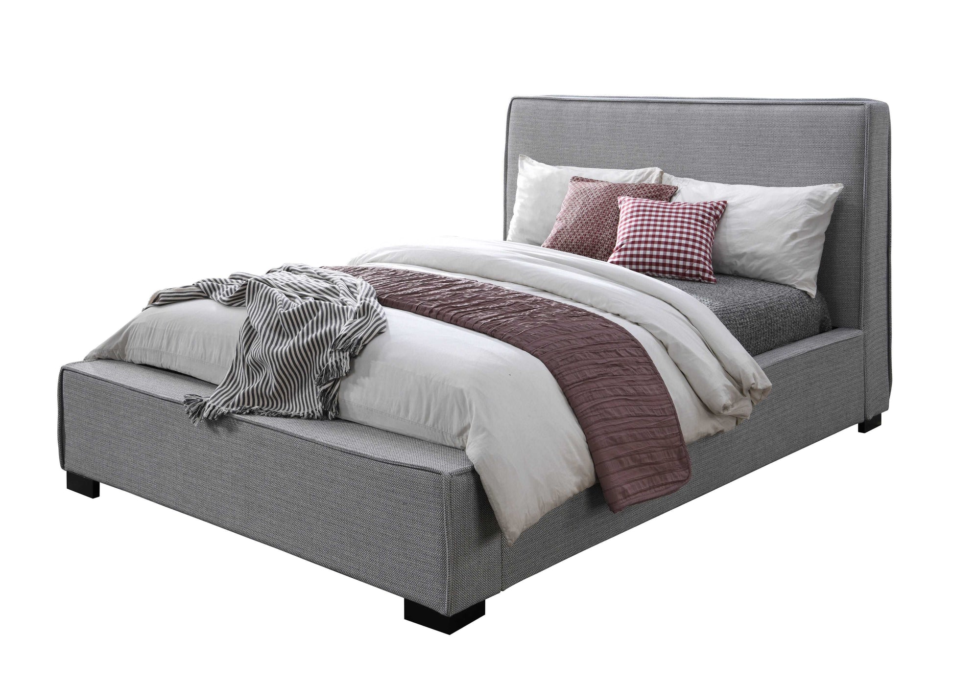 Bliss - Bed - Queen Size - Colour: London Stone